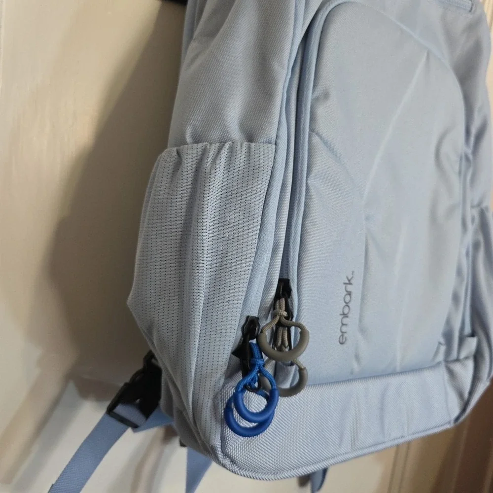 Embark Light Blue Adaptive Backpack 17